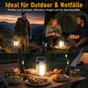 LED-Campinglampe, Solar- & USB-C-aufladbar, faltbar, 6 Produktbild-Vorschau 7