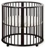 Buxibo Babybox – Looprek – Ronde houten speelbox – Loopstal Productafbeelding-voorbeeld 1