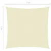 Tenda da sole in tessuto Oxford quadrato 7x7 m crema Anteprima dell’immagine prodotto 14