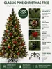122 cm künstlicher Weihnachtsbaum mit 100 Twinkle-LEDs, 8 Produktbild-Vorschau 2