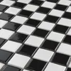Mosaikfliesen Keramik Yona Schwarz Schachbrett Glänzend Produktbild-Vorschau 2
