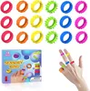 18 Stück Fidget Ring Toys für Kinder Erwachsene, Sensorik Produktbild-Vorschau 1