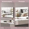 HOMCOM Specchio Hollywood con illuminazione regolabile Anteprima dell’immagine prodotto 8