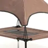 Wiltec legowisko dla psa z daszkiem brązowe 91 x 76 x 16 cm Podgląd zdjęcia produktu 4