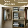 LS-LebenStil XL Stapelbox Allzweckbox 3´er Set 40x28cm ️ Produktbild-Vorschau 9