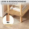 Beistelltisch Holz Schmaler Nachttisch mit 2 Ebenen (für Produktbild-Vorschau 9