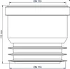 PoloPlast Übergangsrohr i./i. PKRI Polo-Kal NG DN 110/110 Anteprima dell’immagine prodotto 2