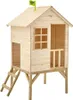 TP Toys Stelzenhaus SUNNYSIDE Braun 131x118x146 cm mit 60 Produktbild-Vorschau 1