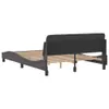 vidaXL Cadre de lit "Dover" Gris 120x200 cm Similicuir Voir les images du produit 6