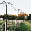 WISFOR 2 ks Záhradný kovový pastiersky hák s hákom Náhľad obrázku produktu 4