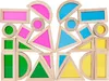TickiT Jeu de cubes arc-en-ciel - Jouets en bois 24 pièces Voir les images du produit 4