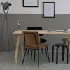 Woood Tablo, set di 2 tavoli, legno di quercia, forma a Anteprima dell’immagine prodotto 2