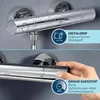 Duschsäule inkl. Thermostat GROHE Vitalio Start 210 chrom Produktbild-Vorschau 6