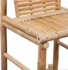 Close-up view of a bamboo bar stool. Produktbild-Vorschau