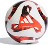 A close-up studio shot of an Adidas soccer ball. Produktbild-Vorschau