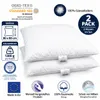 2er Set Federkissen 80x80 cm 1000 Gramm – Kopfkissen mit Produktbild-Vorschau 1