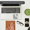 2er Set Tastenkürzel Aufkleber für deutsche Tastaturen - 8 Produktbild-Vorschau 5