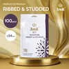 AMOR Preservativi Premium Ribbed-Studded Ø 54 mm Anteprima dell’immagine prodotto 2