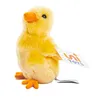 A plush toy chick with a tag attached. Podgląd zdjęcia produktu