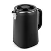 A black electric kettle shown from a diagonal angle against a white background. Náhľad obrázku produktu