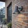 Industrielle Außenwandleuchte Dunkelgrauer Kegel IP44 Natas Produktbild-Vorschau 9