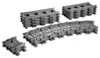 LEGO City Flexible Tracks, 5 rok/roky, Šedá, 24 kusů Náhled obrázku produktu 1