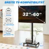 5Rcom TV-Ständer mit Rollen und Holzablage Geeignet für Produktbild-Vorschau 7