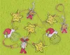 Grinch Dřevěná vánoční girlanda, vánoční řetěz Náhled obrázku produktu 6