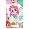 The image shows the retail packaging of a Crystal Art Buddy craft kit featuring a Disney Princess character, Ariel. Voir les images du produit