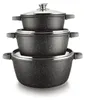 6-tlg Kochtopfset mit Deckel ø36cm/ø40cm/ø44cm - geeignet Produktbild-Vorschau 1