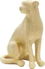 Mauro Ferretti Skulptur Leopard 23x15,5x29 cm gold Produktbild-Vorschau 2