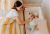 GEUTHER Beistellbett Betty in Natur-Weiß | 45 x 90 cm | Produktbild-Vorschau 3