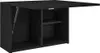 vidaXL Armadio a muro per il bagno nero 60x25x40 cm Anteprima dell’immagine prodotto 5