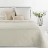 Tagesdecke Lein-Optik 4 cremig 200x220 cm Produktbild-Vorschau 1