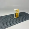 10x biała ramka 1x4x6 z żółtymi drzwiczkami Podgląd zdjęcia produktu 5