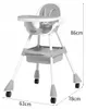 Chaise haute 3 en 1 - Chaise pour enfant verte - Chaise Voir les images du produit 7