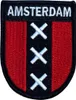 Amsterdamer Eisen-Emblem-Aufnäher Produktbild-Vorschau 1