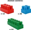Blocchi da costruzione per bambini 50 elementi 28 mm Anteprima dell’immagine prodotto 2