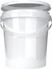 Kunststoffeimer mit Deckel 1L | PP | rund | Weiß 20 Stück Produktbild-Vorschau 3