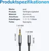 Qost – AUX Verlängerungskabel – 3,5-mm-Stecker auf Produktbild-Vorschau 5