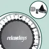 Trampolino da interno Relaxdays, Ø 95 cm, minitrampolino Anteprima dell’immagine prodotto 5