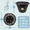 Pflanzkörbe Rund 40 cm Körbe Wasserpflanzen Teichpflanzkorb Produktbild-Vorschau 2