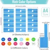 Kabeletiketten 420 Stück 12 Farben, A4-Format (297 x 210 Produktbild-Vorschau 2