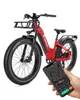 26-palcové elektrické bicykel s GPS, 90 Nm, pre dámy aj Náhľad obrázku produktu 1