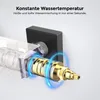 Ensemble de douche Heilmetz noir mat avec thermostat, pomme Voir les images du produit 9