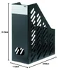 HAN 1603-13 Porte-revues KLASSIK XXL - DIN A4/C4, noir Voir les images du produit 7