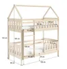 Masseno Etagenbett ELENA 80x190 cm mit Rausfallschutz, Produktbild-Vorschau 4