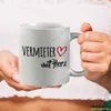 Huuraa Glitzertasse Vermieter mit Herz 330ml Silber Keramik Produktbild-Vorschau 3