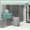 eluno Poubelle cosmétique TESERO, poubelle à pédale d'une Voir les images du produit 3