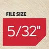 A marketing image showing the file size of a product. Produktbild-Vorschau